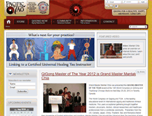 Tablet Screenshot of pacifictao.com
